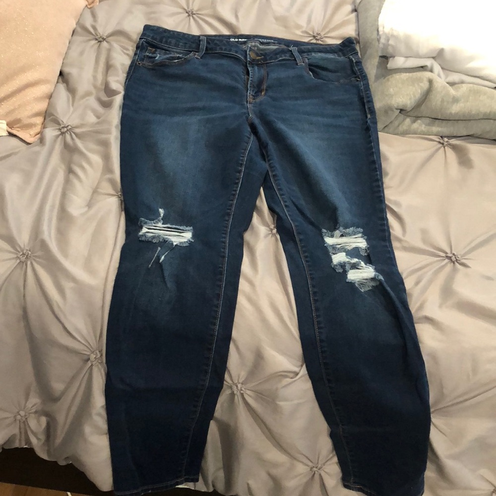 Old navy rockstar jeans